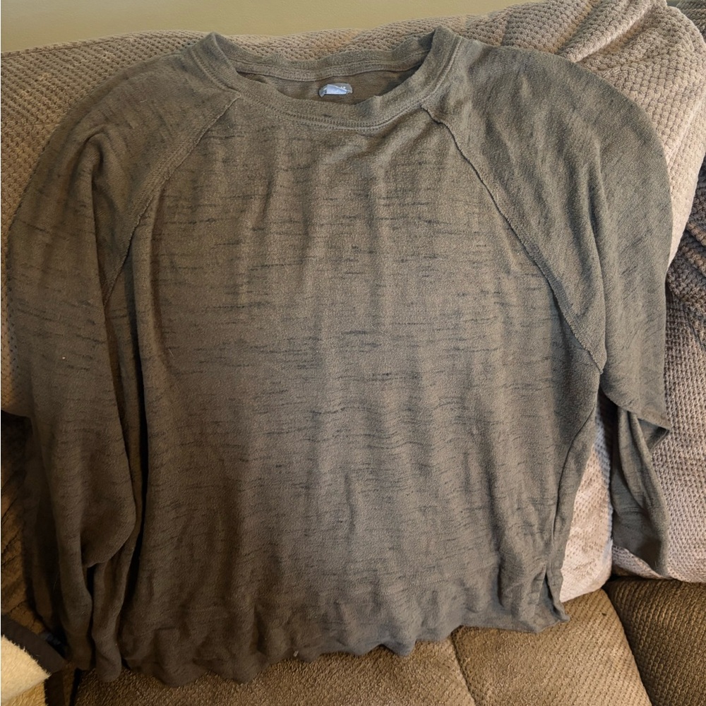 Aerie Olive Green Sweatshirt